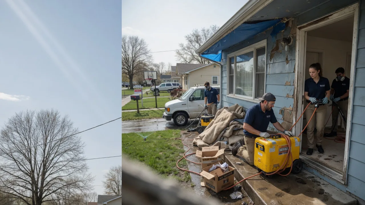 Basement Flood Cleanup in Oldwick, NJ near me